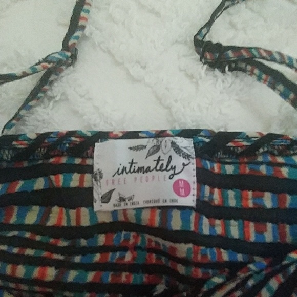 "SOLD"     Free People Cropped Spgti Strap Top szM - Picture 2 of 6