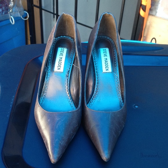 Steve Madden brown heels shoes