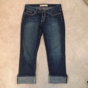BKE Women's "Sabrina" cropped jeans size28R