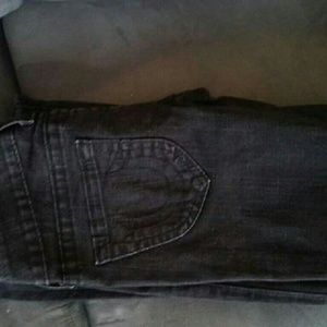 Black true religion jeans