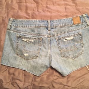 american eagle jean shorts