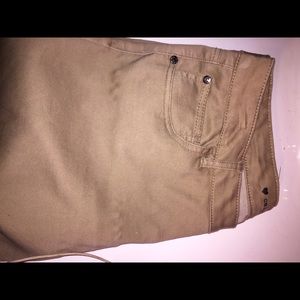 Khaki jeans