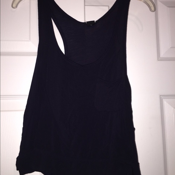 NAVY CROP TOP❗️❗️