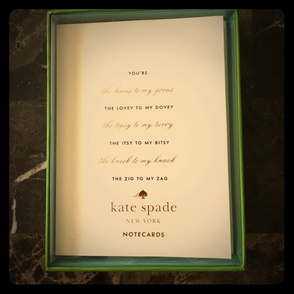 Kate Spade bridesmaid asking cards