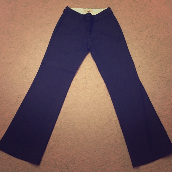 Banana Republic; Boot Cut wide leg dress pant