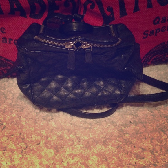 Black mini Backpack💀