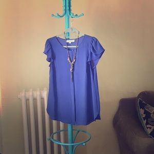 Blue Ann Taylor Blouse