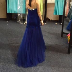 Navy Blue Prom/Pageant Gown