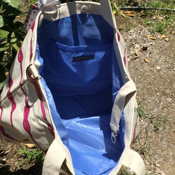 Sea Horse Canvas Book, Beach, Travel Tote Bag - Picture 3 of 8