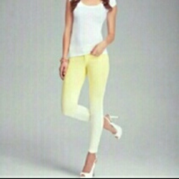 💛👖2 Bebe Ombre  Skinny Jeans.