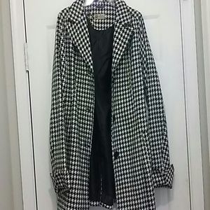 Black and White Coat