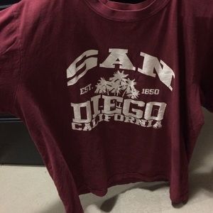San Diego tshirt