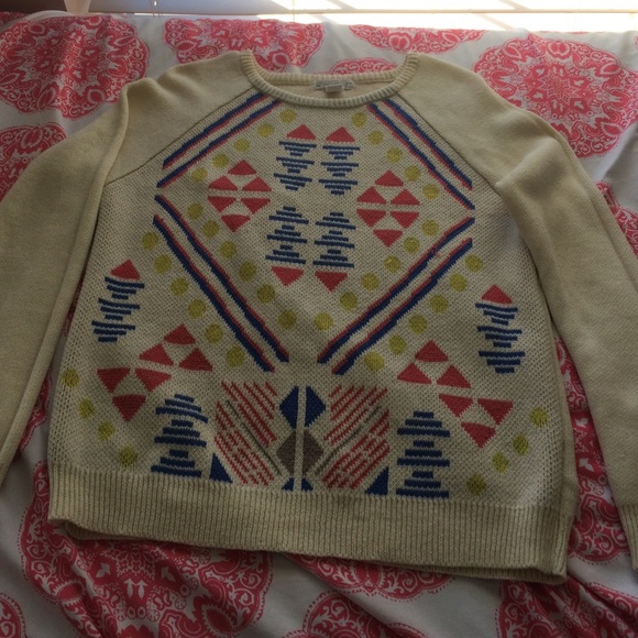 Tribal Print Sweater
