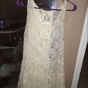 molly green laced dress