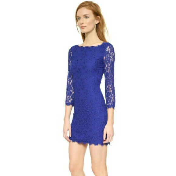 DVF zarita lace dress