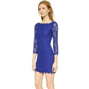 DVF zarita lace dress