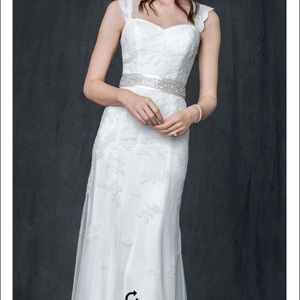 David's Bridal wedding dress