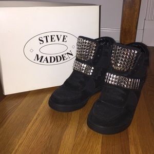 Steve Madden Wedge Sneakers.