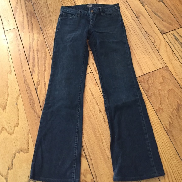 Gold Sign Bootcut Jeans