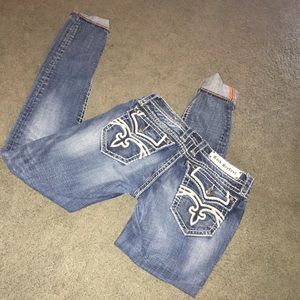 ROCK REVIVAL SKINNY JEANS