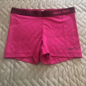 Nike pro shorts