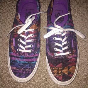 Aztec Print Vans