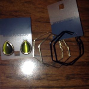 Two Pairs of Earrings