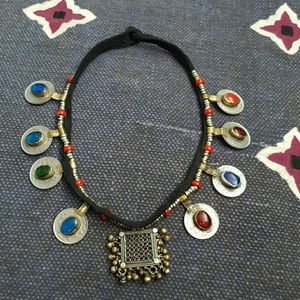 FREE PEOPLE gypsy boho festival necklace