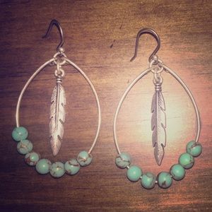 Lucky Indie Feather Earrings