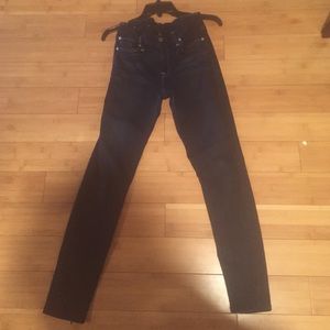 Slim illusion luxe Mid rise ankle skinny