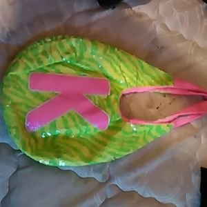 Pink and Green Justice bag K