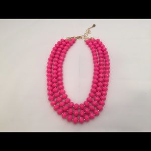 Amrita Singh hot pink Bowery Street necklace