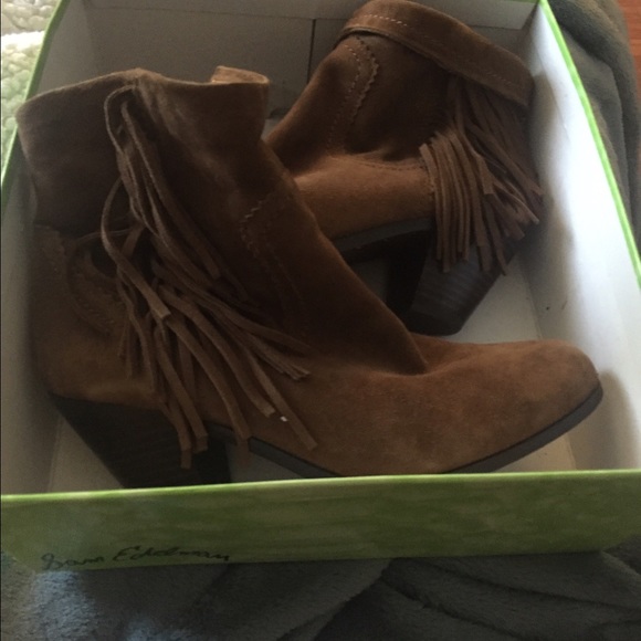 Sam Edelman brown booties