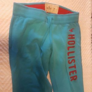 Hollister sweat pants.