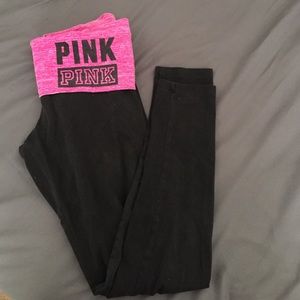 VS Pink Yoga Pants