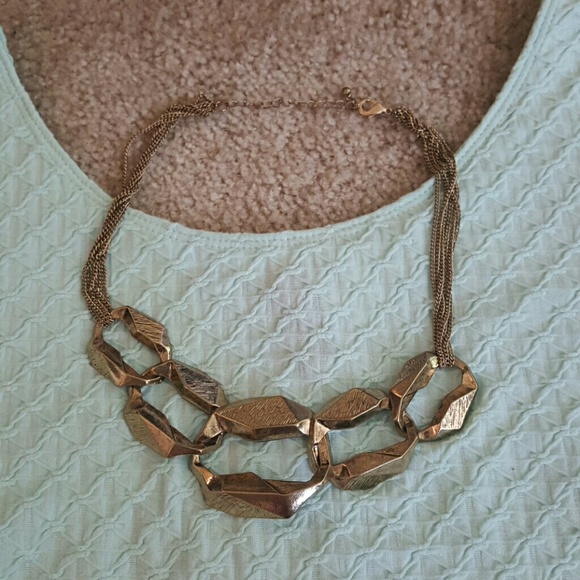 Gold Chunky Necklace