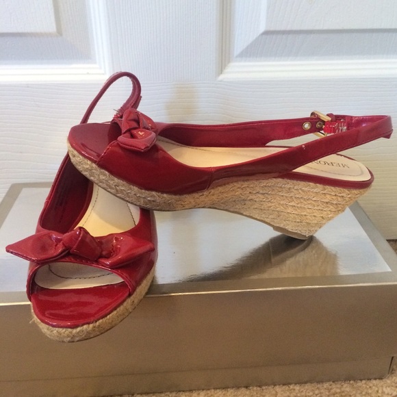 Red Merona Wedges
