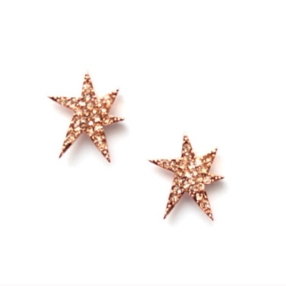 ✨ NWT Rose Gold Starburst Earrings ✨
