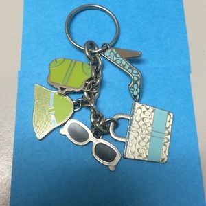 Coach key chain.