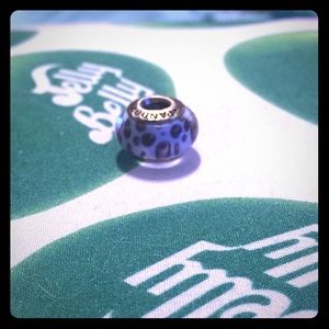Purple Glass Pandora Charm