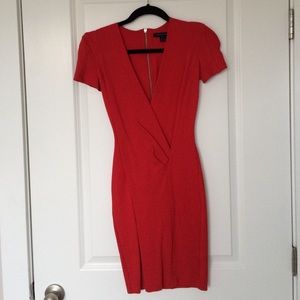 French Connection Red Bodycon Dress