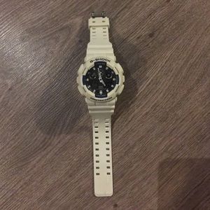 White Casio G shock