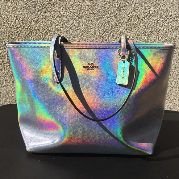 coach hologram bag