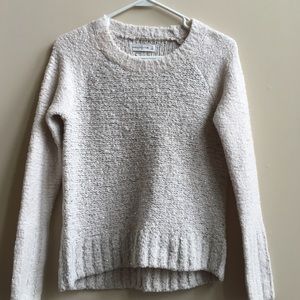 White sparkly sweater DISCOUNT SHIPPING