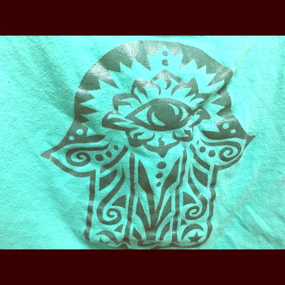 Seeing eye crop top
