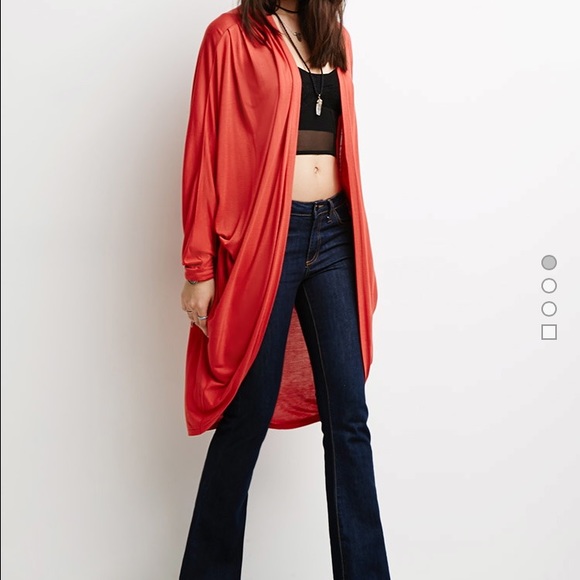 Longline dolman cardigan small