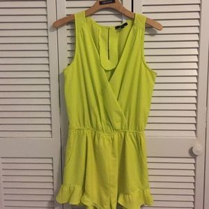 Lime Green Romper