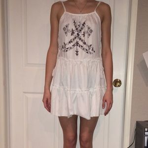 White summer dress