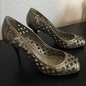 Charles sequined heels