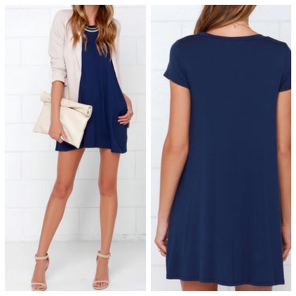 ✨LAST ONE✨Chic short sleeves swing dress - Picture 2 of 2